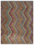 Naturel Over Dyed Kandahar Rug 5'12'' x 7'9'' ft 182 x 237 cm
