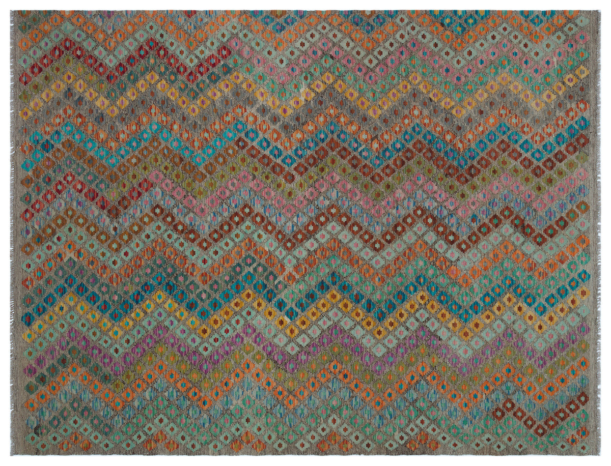 Naturel Over Dyed Kandahar Rug 6&#39;2&#39;&#39; x 8&#39;0&#39;&#39; ft 188 x 244 cm