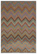 Naturel Over Dyed Kandahar Rug 5'9'' x 8'4'' ft 175 x 254 cm