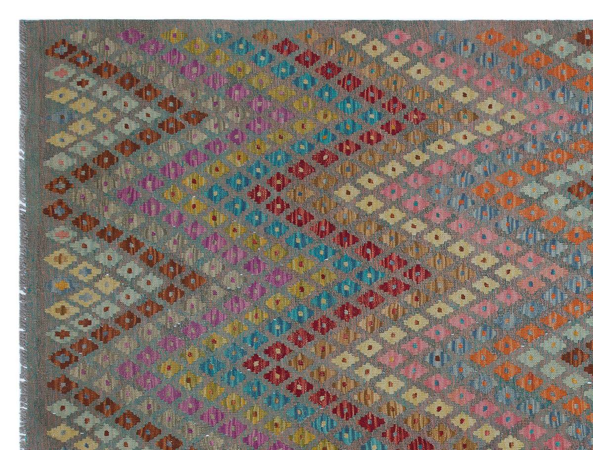 Naturel Over Dyed Kandahar Rug 6&#39;1&#39;&#39; x 8&#39;0&#39;&#39; ft 186 x 244 cm