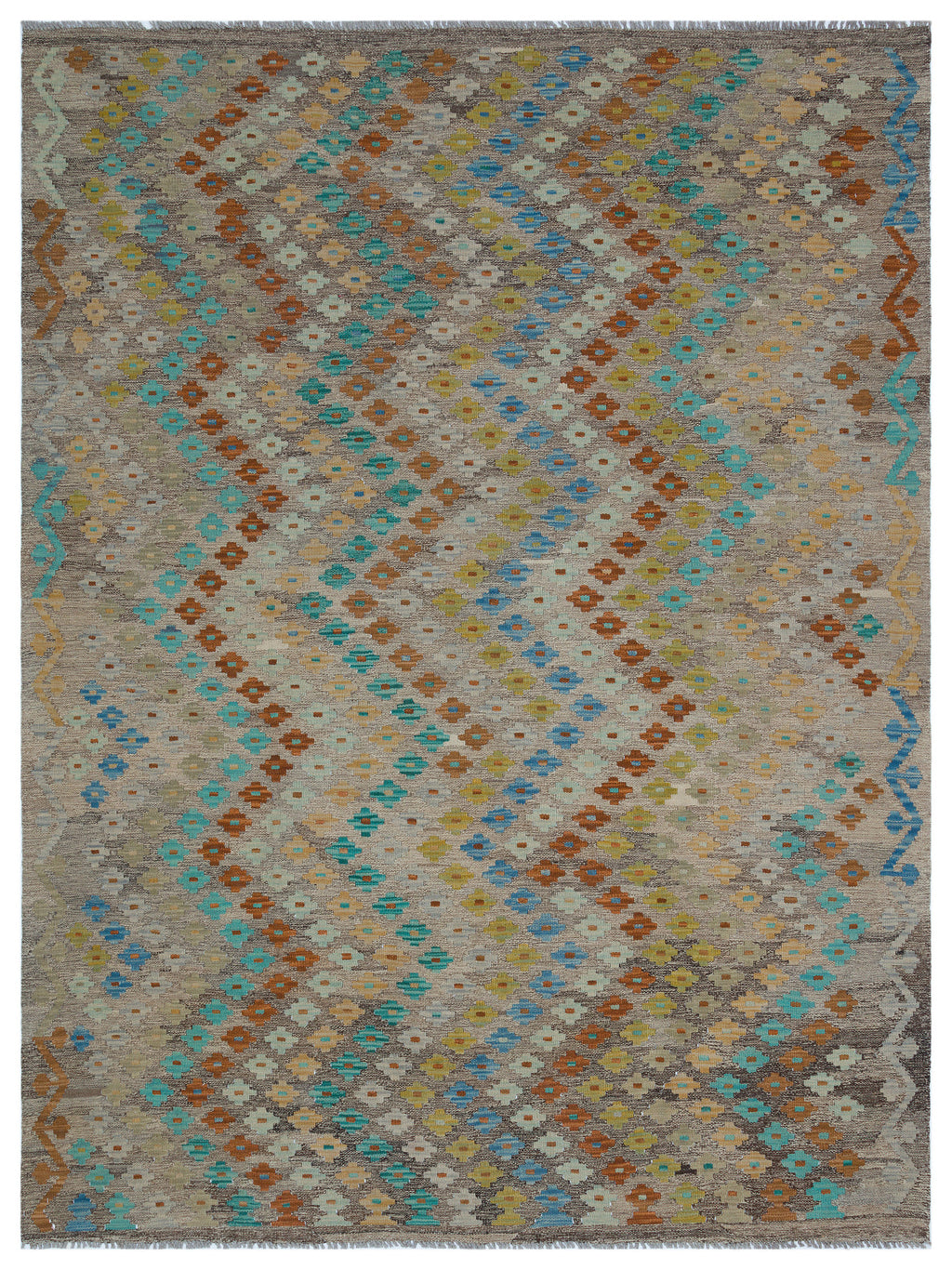 Naturel Over Dyed Kandahar Rug 5'11'' x 8'0'' ft 181 x 244 cm