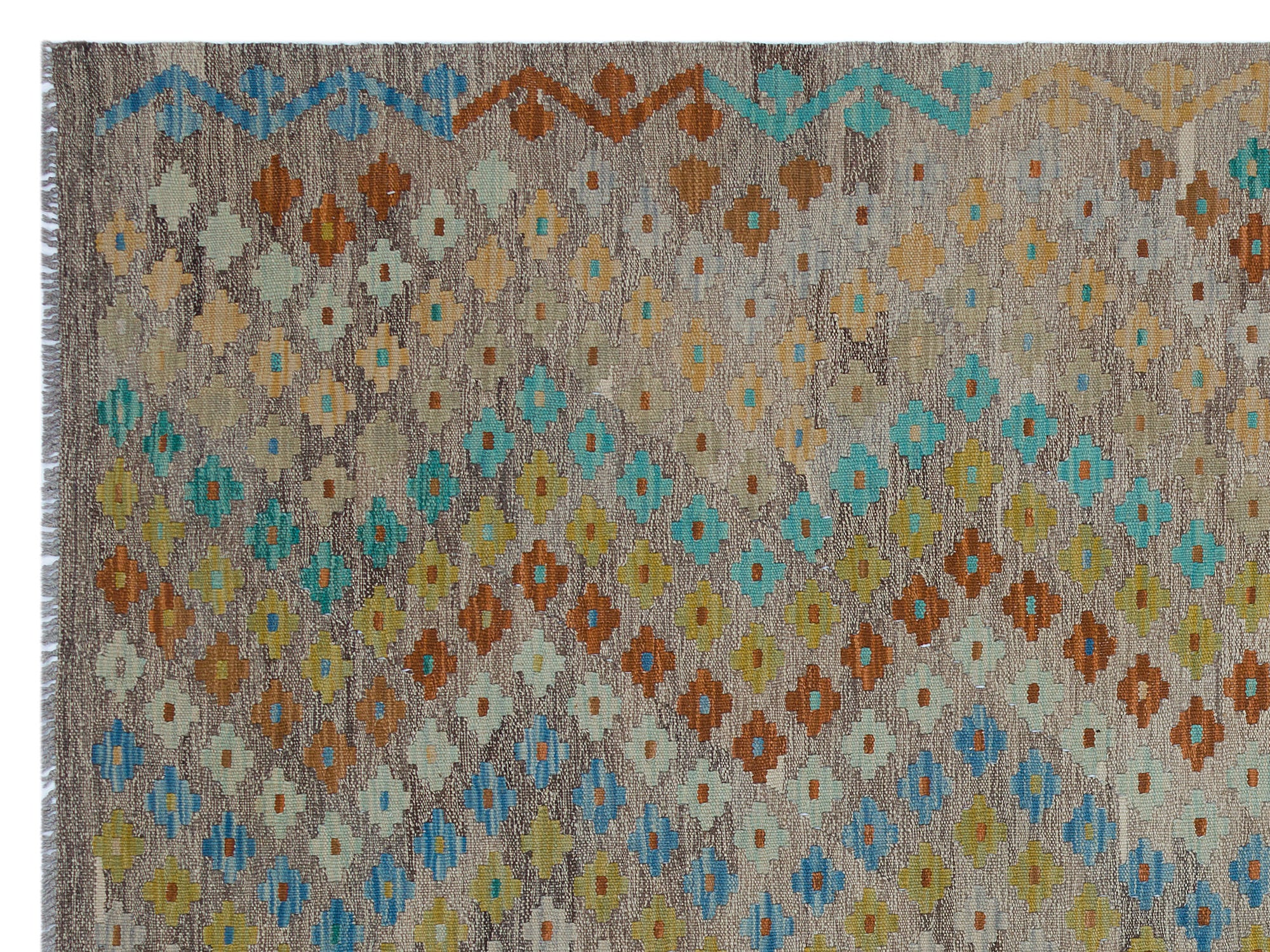 Naturel Over Dyed Kandahar Rug 5'11'' x 8'0'' ft 181 x 244 cm