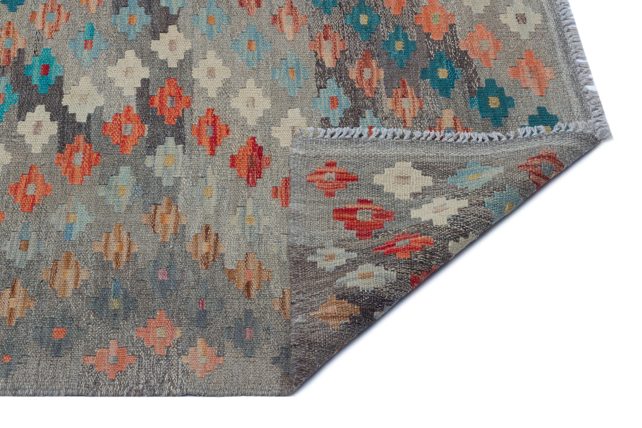 Naturel Over Dyed Kandahar Rug 5'9'' x 8'1'' ft 175 x 247 cm