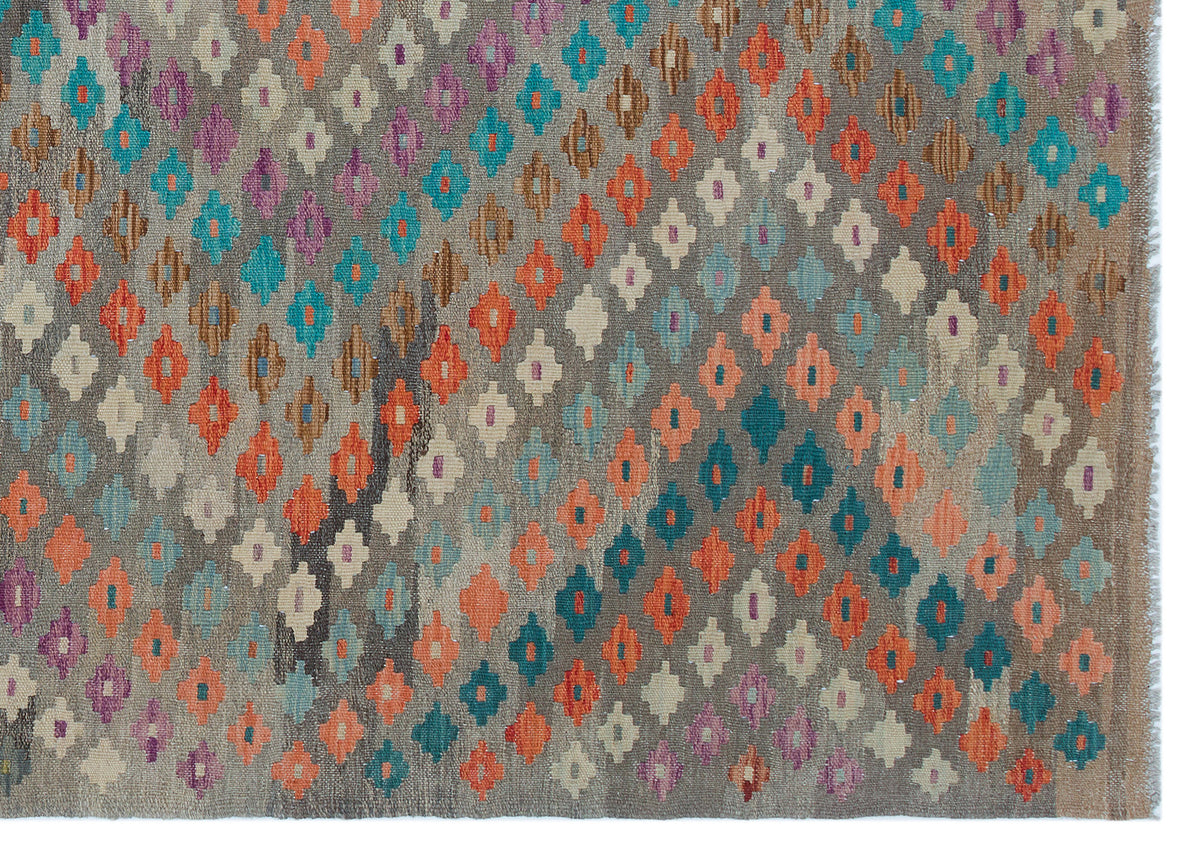 Naturel Over Dyed Kandahar Rug 5&#39;9&#39;&#39; x 8&#39;1&#39;&#39; ft 175 x 247 cm