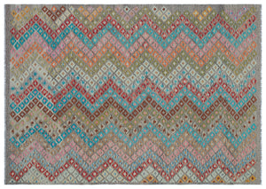 Naturel Over Dyed Kandahar Rug 6'6'' x 8'2'' ft 198 x 250 cm