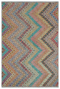Naturel Over Dyed Kandahar Rug 5'7'' x 8'4'' ft 170 x 255 cm