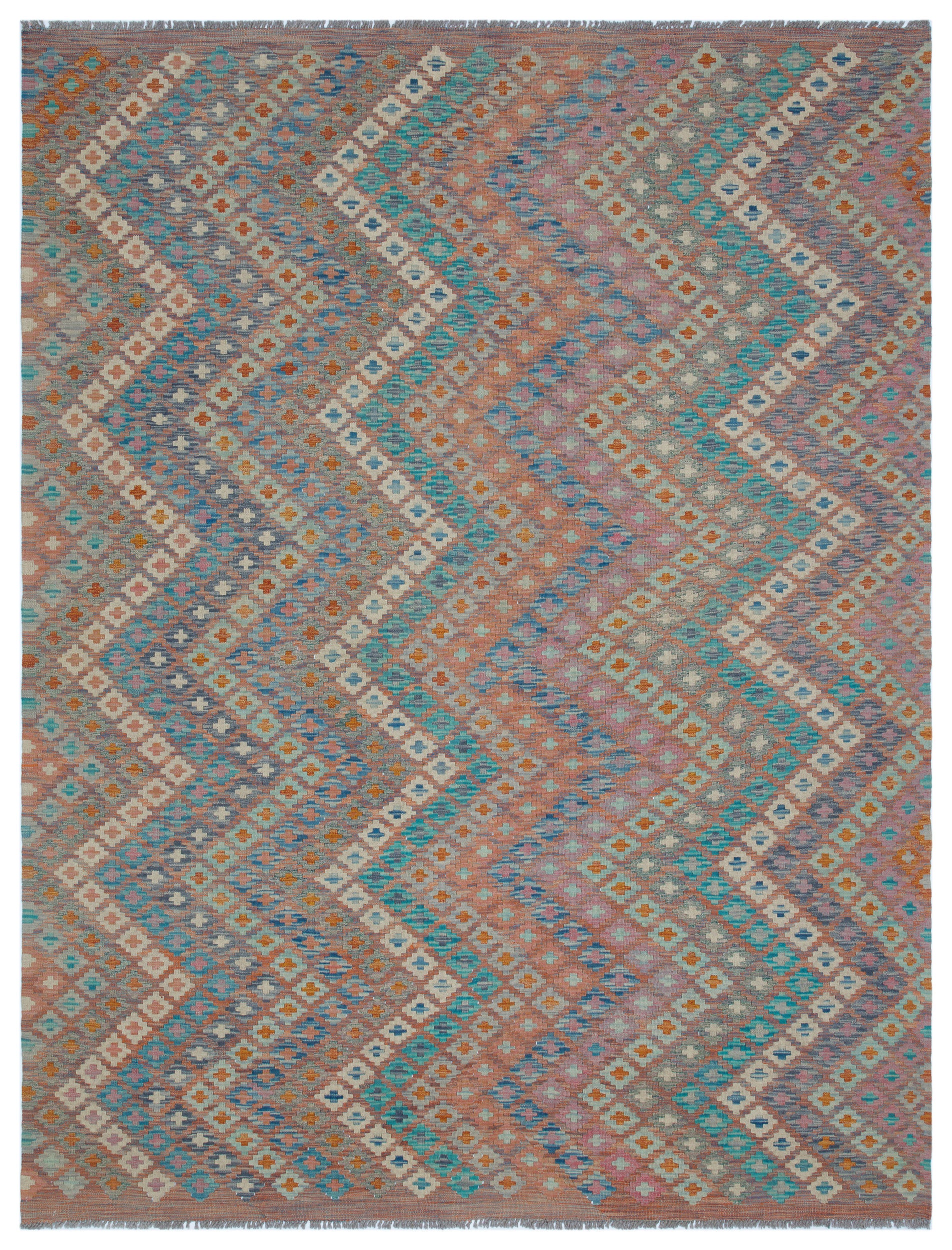 Naturel Over Dyed Kandahar Rug 6'3'' x 8'0'' ft 190 x 244 cm