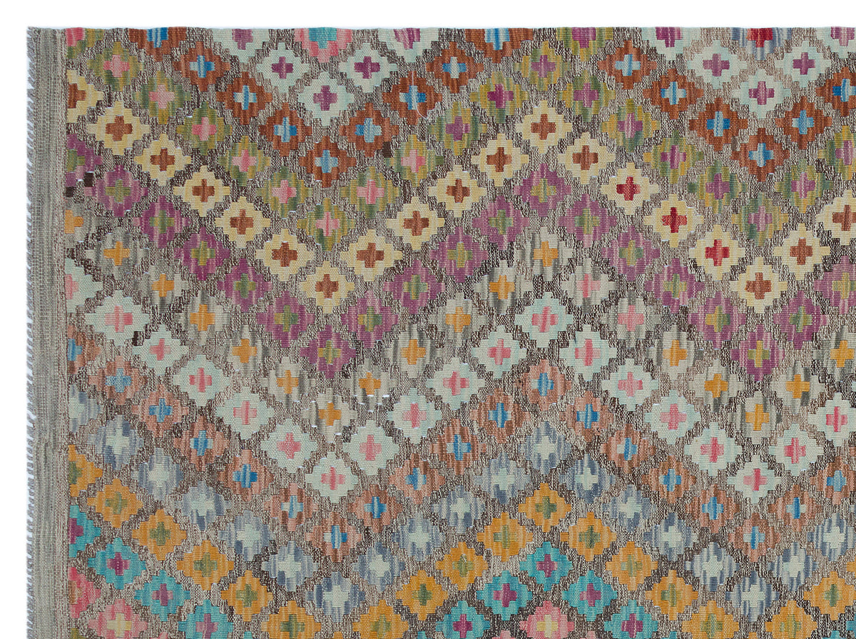 Naturel Over Dyed Kandahar Rug 6&#39;2&#39;&#39; x 7&#39;11&#39;&#39; ft 189 x 241 cm