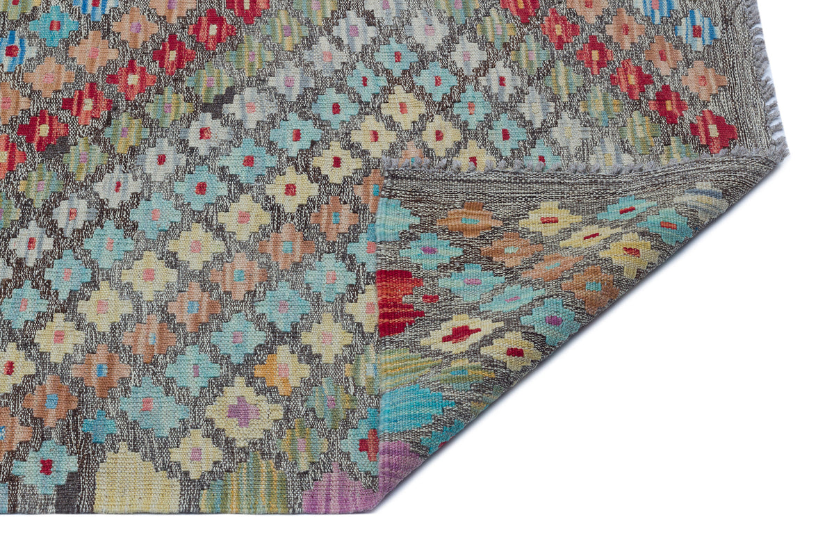 Naturel Over Dyed Kandahar Rug 6&#39;4&#39;&#39; x 7&#39;9&#39;&#39; ft 193 x 235 cm