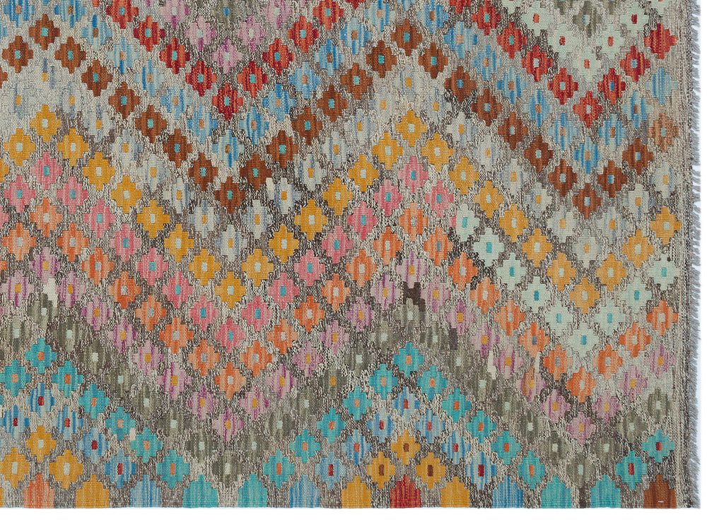 Naturel Over Dyed Kandahar Rug 5'11'' x 7'11'' ft 180 x 242 cm