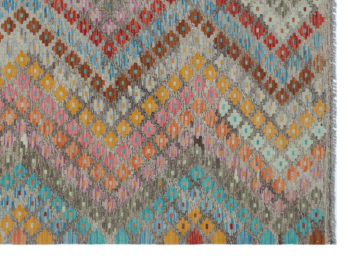 Naturel Over Dyed Kandahar Rug 5&#39;11&#39;&#39; x 7&#39;11&#39;&#39; ft 180 x 242 cm