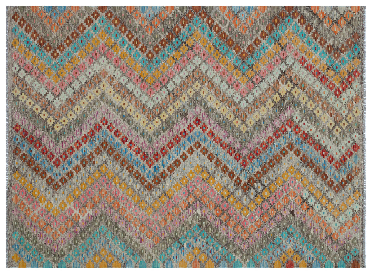 Naturel Over Dyed Kandahar Rug 5&#39;11&#39;&#39; x 7&#39;11&#39;&#39; ft 180 x 242 cm