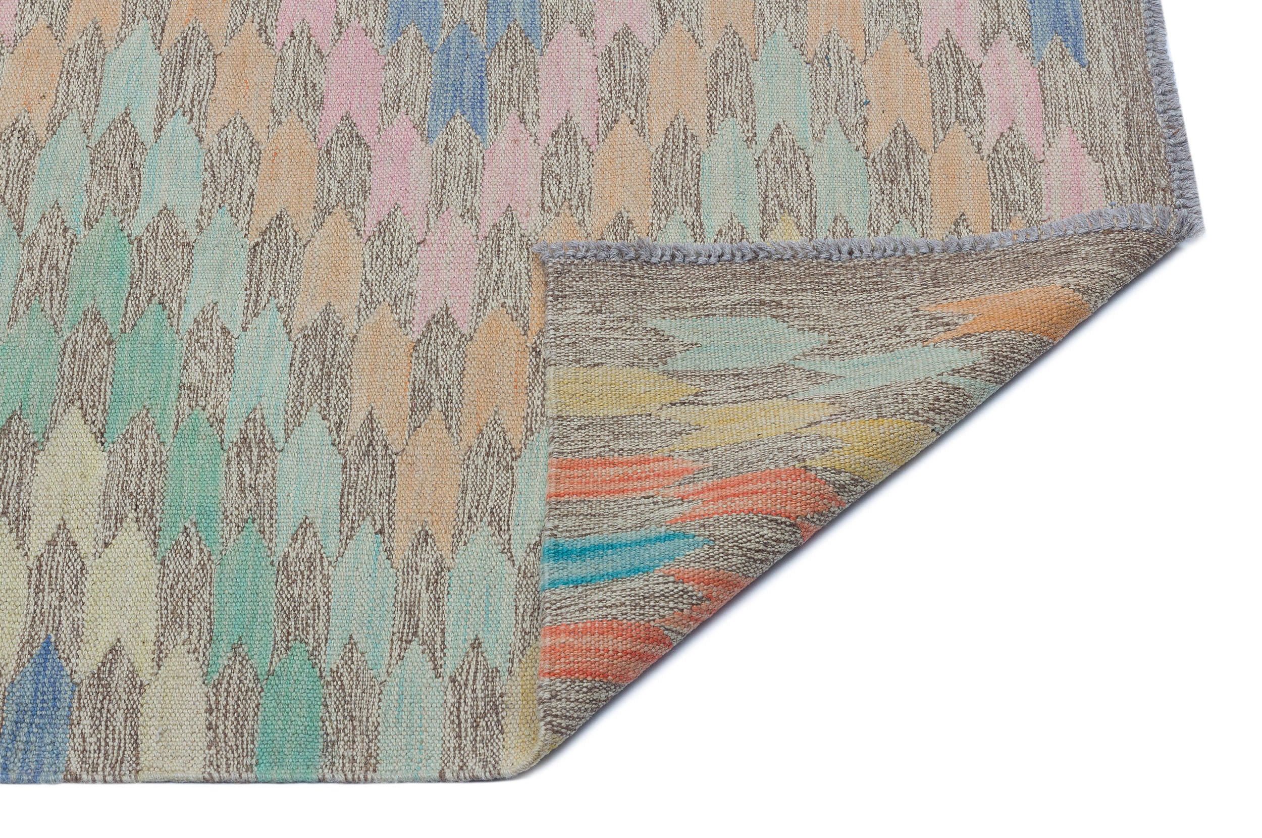 Naturel Over Dyed Kandahar Rug 5'4'' x 7'9'' ft 163 x 237 cm