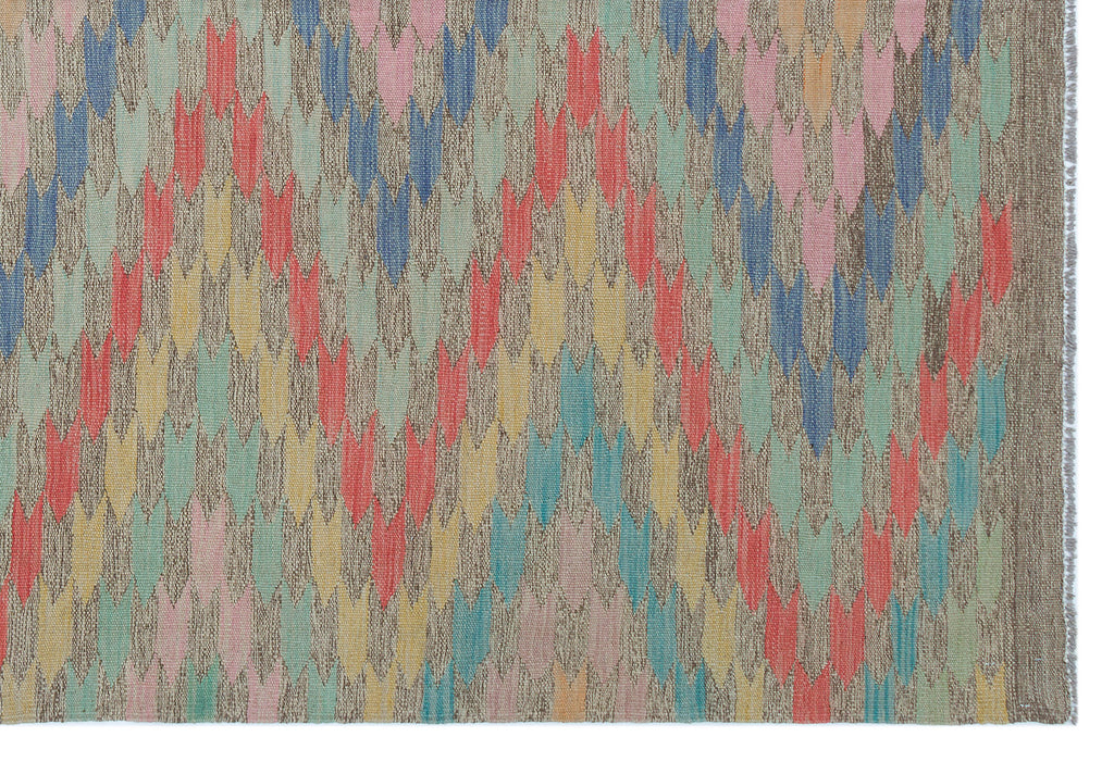 Naturel Over Dyed Kandahar Rug 5'4'' x 7'9'' ft 163 x 237 cm