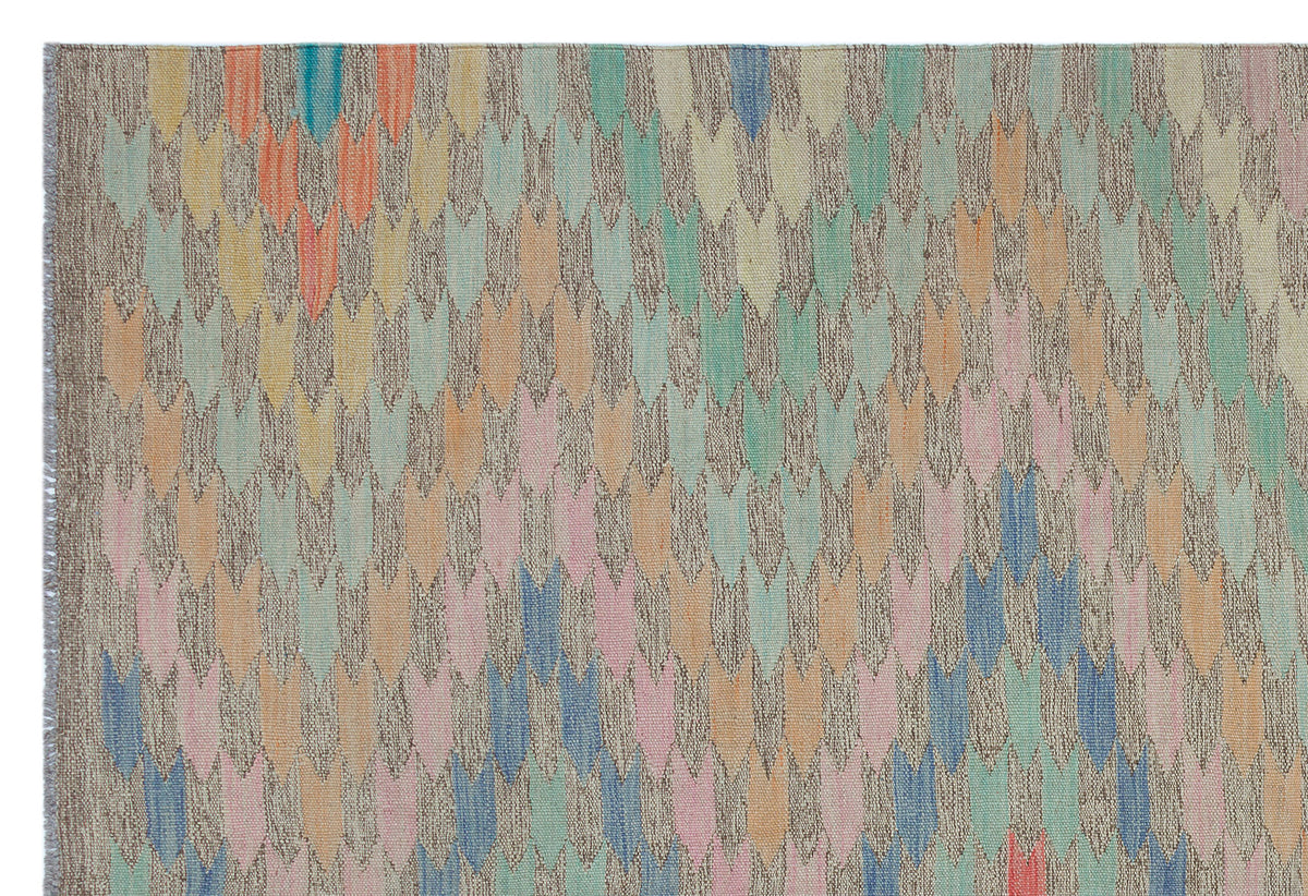 Naturel Over Dyed Kandahar Rug 5&#39;4&#39;&#39; x 7&#39;9&#39;&#39; ft 163 x 237 cm