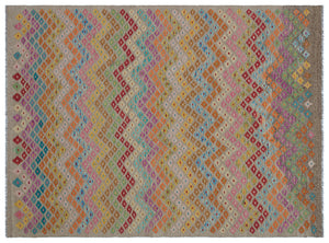 Naturel Over Dyed Kandahar Rug 6'3'' x 8'2'' ft 190 x 250 cm