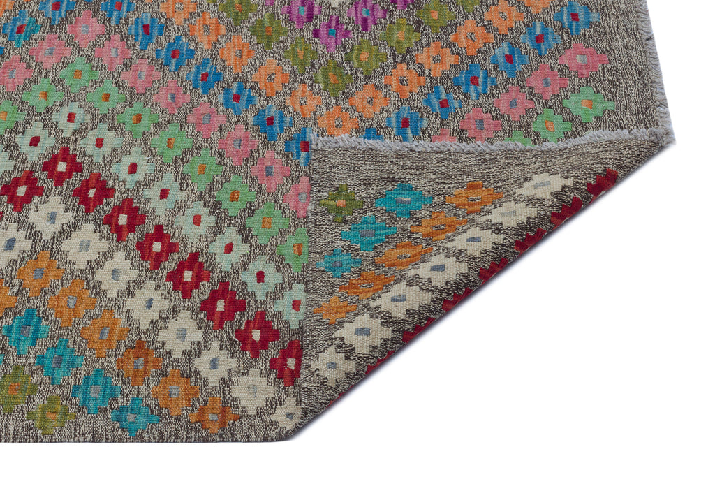 Naturel Over Dyed Kandahar Rug 5'10'' x 8'1'' ft 178 x 246 cm