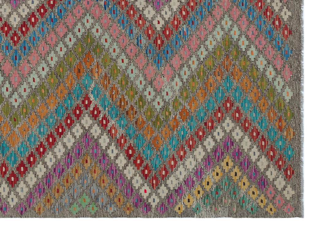 Naturel Over Dyed Kandahar Rug 5'10'' x 8'1'' ft 178 x 246 cm