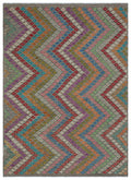 Naturel Over Dyed Kandahar Rug 5'10'' x 8'1'' ft 178 x 246 cm
