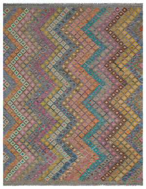 Naturel Over Dyed Kandahar Rug 6'3'' x 8'1'' ft 190 x 246 cm