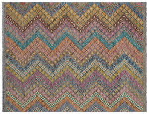 Naturel Over Dyed Kandahar Rug 6'3'' x 8'1'' ft 190 x 246 cm