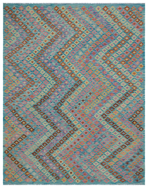 Naturel Over Dyed Kandahar Rug 6'6'' x 8'3'' ft 199 x 251 cm