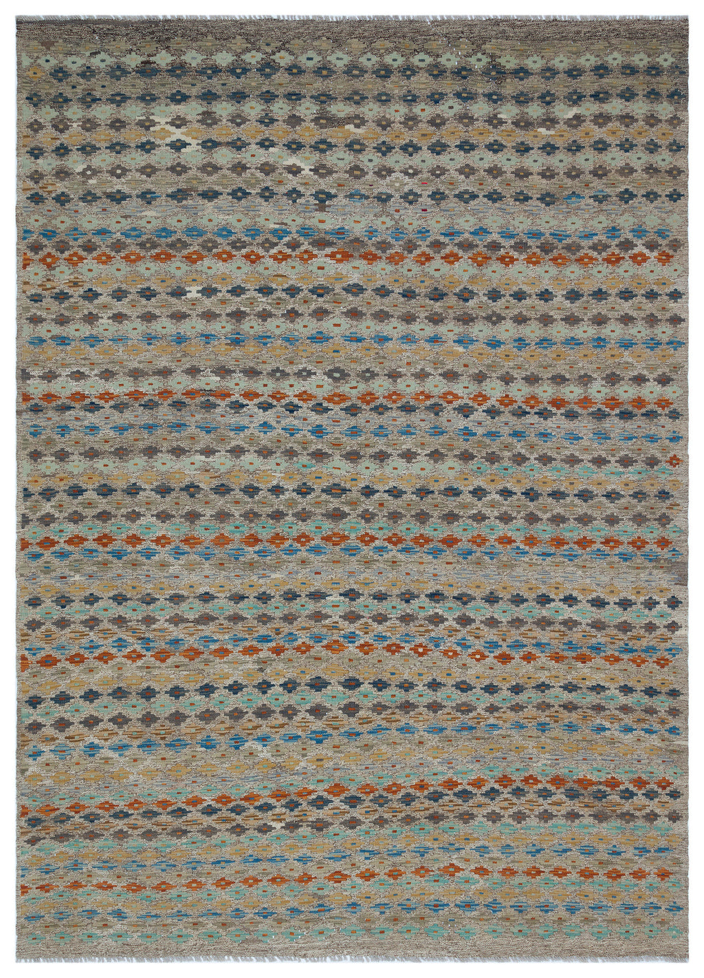 Naturel Over Dyed Kandahar Rug 6'0'' x 8'4'' ft 184 x 253 cm