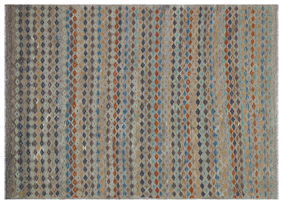 Naturel Over Dyed Kandahar Rug 6&#39;0&#39;&#39; x 8&#39;4&#39;&#39; ft 184 x 253 cm