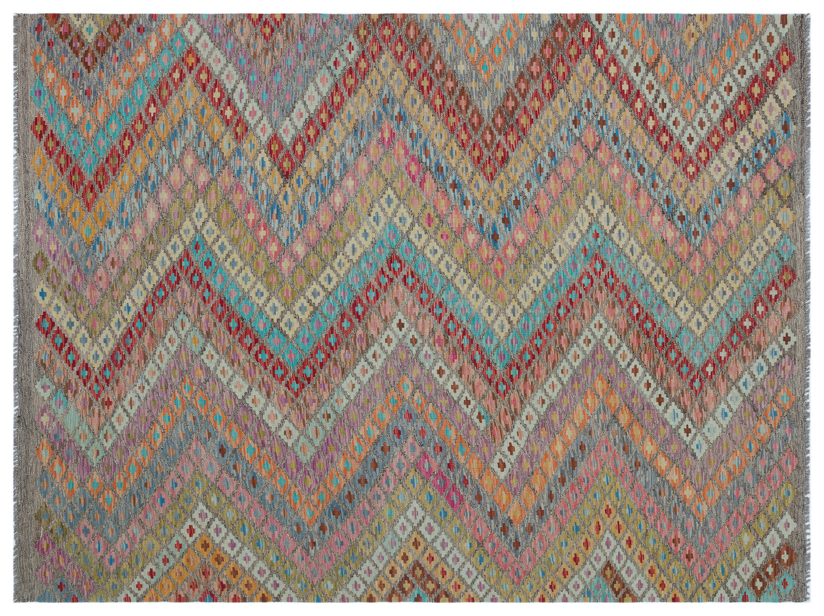 Naturel Over Dyed Kandahar Rug 6&#39;1&#39;&#39; x 7&#39;12&#39;&#39; ft 185 x 243 cm