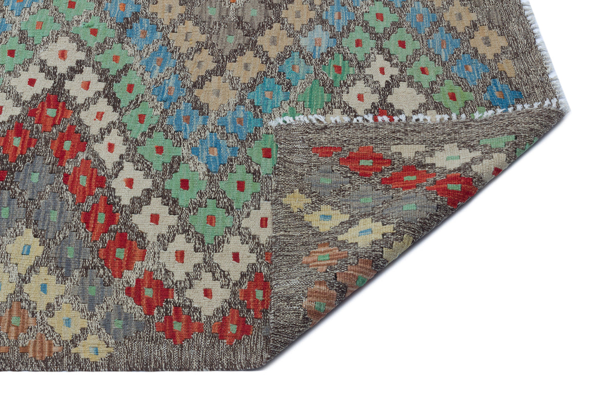 Naturel Over Dyed Kandahar Rug 5&#39;9&#39;&#39; x 8&#39;4&#39;&#39; ft 175 x 253 cm