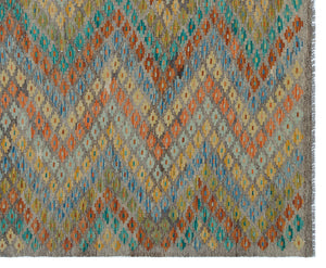 Naturel Over Dyed Kandahar Rug 6'8'' x 8'0'' ft 202 x 245 cm