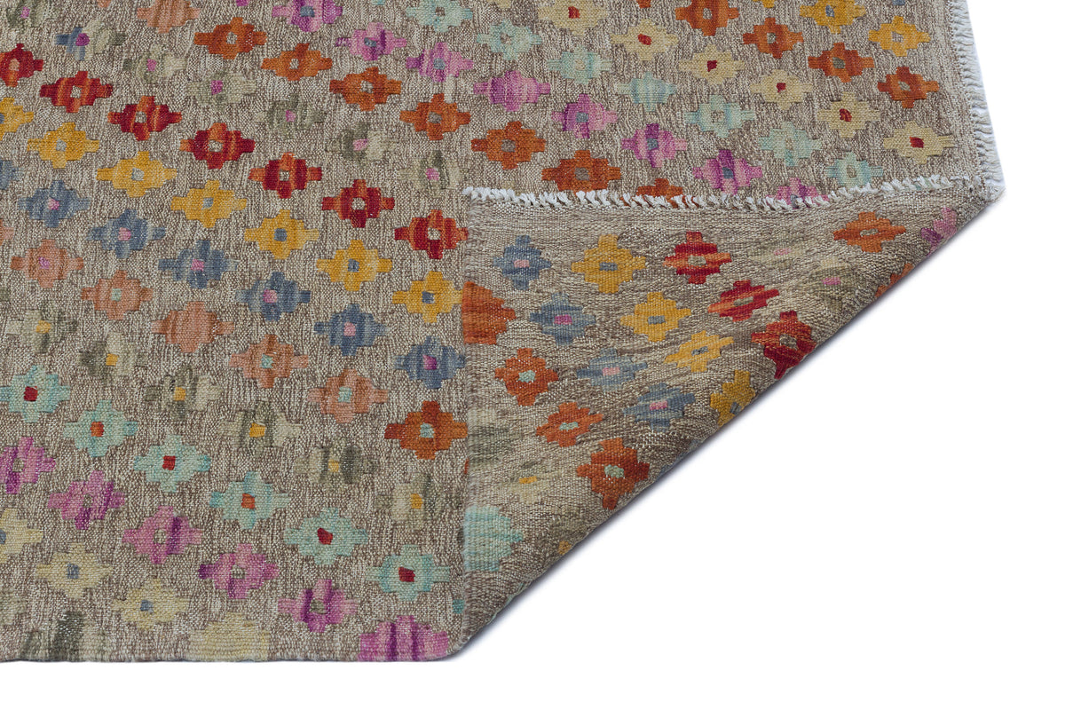 Naturel Over Dyed Kandahar Rug 6&#39;3&#39;&#39; x 8&#39;4&#39;&#39; ft 190 x 254 cm