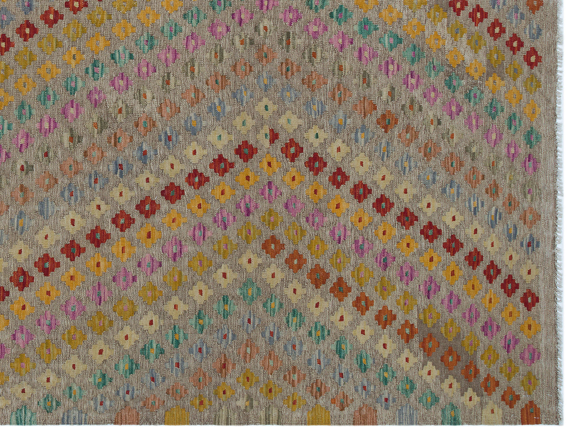 Naturel Over Dyed Kandahar Rug 6&#39;3&#39;&#39; x 8&#39;4&#39;&#39; ft 190 x 254 cm