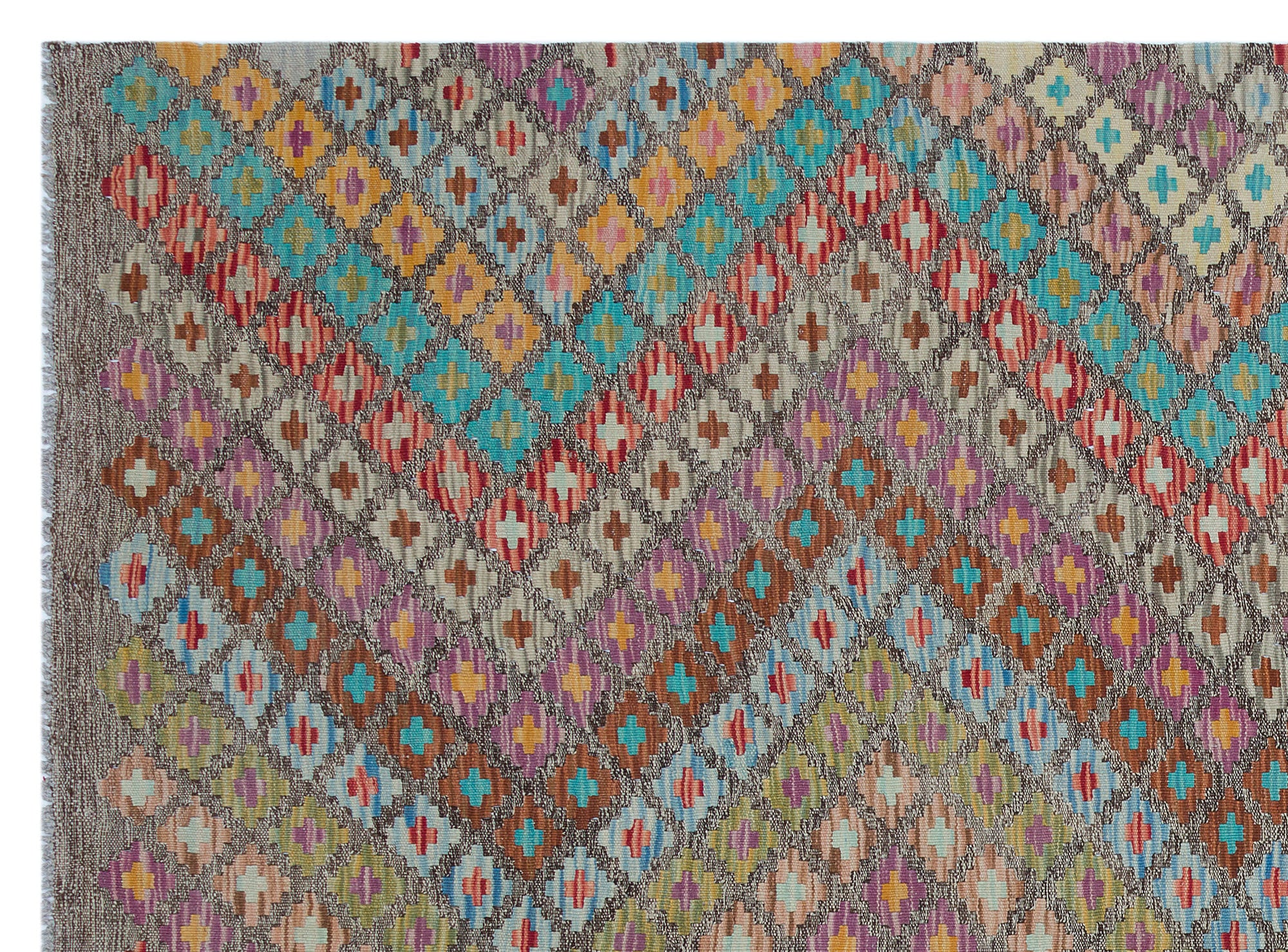 Naturel Over Dyed Kandahar Rug 6'0'' x 8'1'' ft 184 x 247 cm