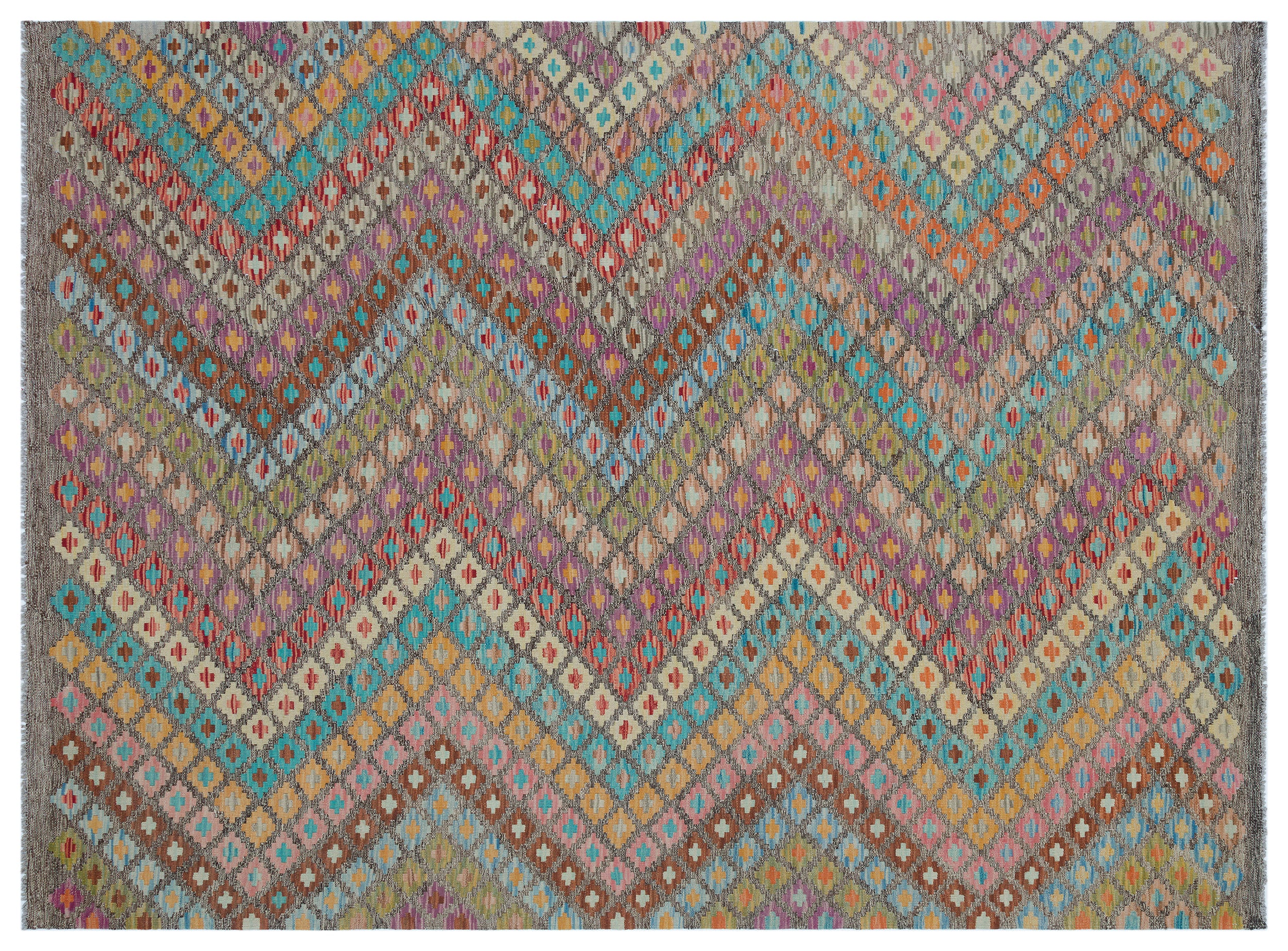Naturel Over Dyed Kandahar Rug 6'0'' x 8'1'' ft 184 x 247 cm