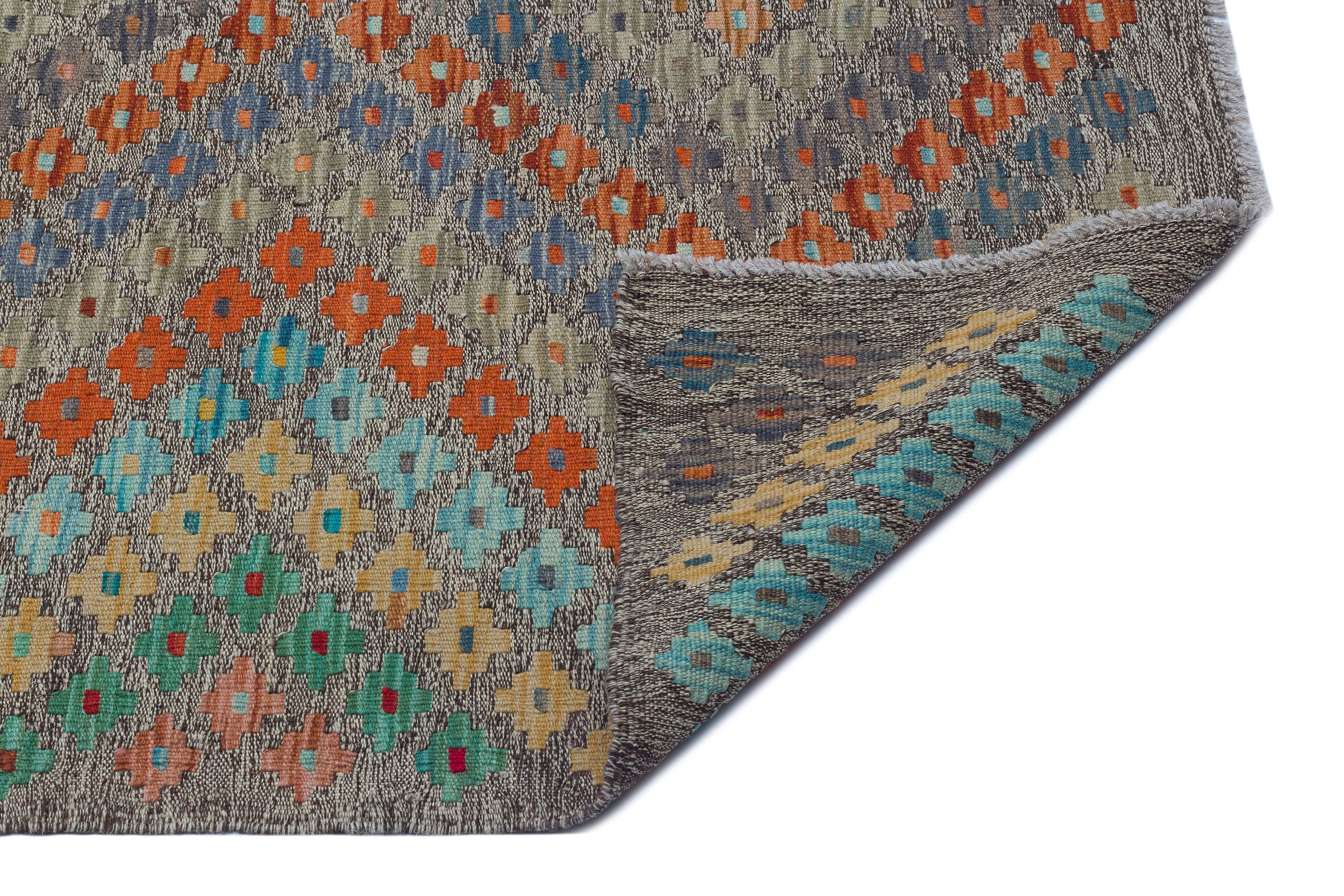 Naturel Over Dyed Kandahar Rug 5'12'' x 8'1'' ft 182 x 246 cm