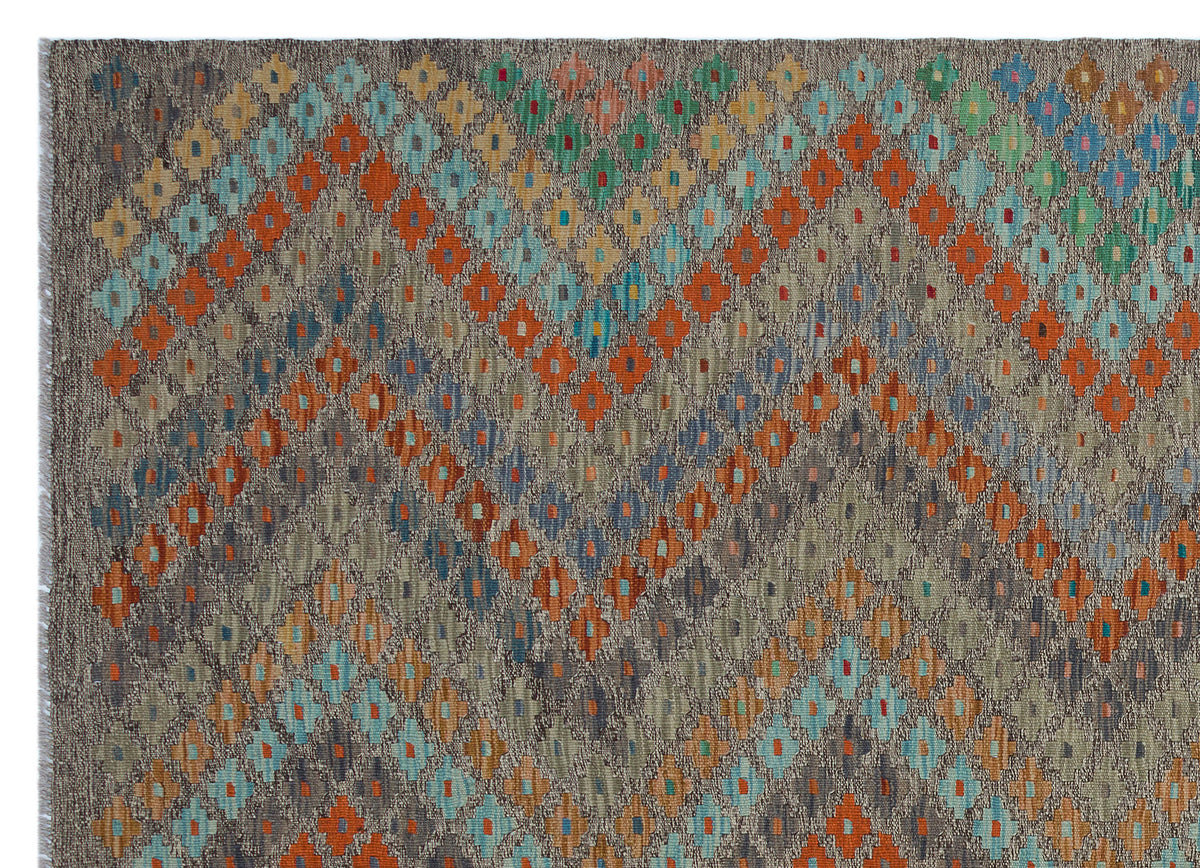 Naturel Over Dyed Kandahar Rug 5&#39;12&#39;&#39; x 8&#39;1&#39;&#39; ft 182 x 246 cm
