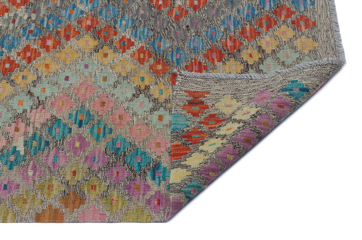 Naturel Over Dyed Kandahar Rug 6&#39;2&#39;&#39; x 8&#39;1&#39;&#39; ft 187 x 246 cm