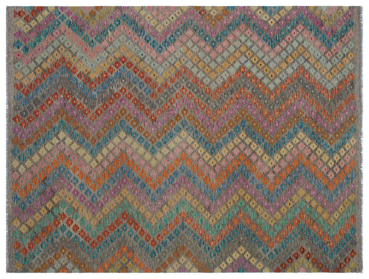 Naturel Over Dyed Kandahar Rug 6&#39;2&#39;&#39; x 8&#39;1&#39;&#39; ft 187 x 246 cm