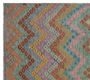 Naturel Over Dyed Kandahar Rug 6'11'' x 7'10'' ft 212 x 239 cm