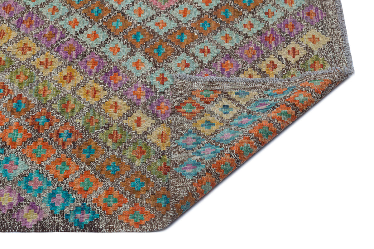 Naturel Over Dyed Kandahar Rug 6&#39;2&#39;&#39; x 7&#39;9&#39;&#39; ft 187 x 235 cm