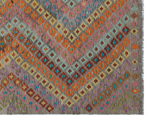 Naturel Over Dyed Kandahar Rug 6'2'' x 7'9'' ft 187 x 235 cm