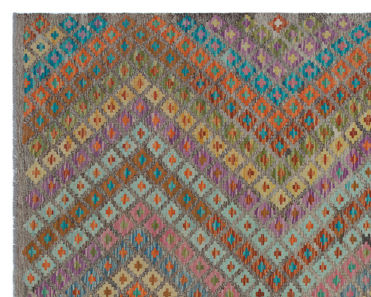Naturel Over Dyed Kandahar Rug 6&#39;2&#39;&#39; x 7&#39;9&#39;&#39; ft 187 x 235 cm