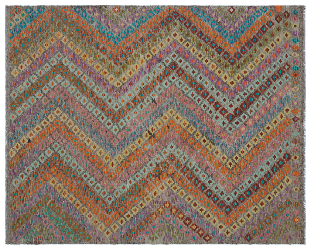 Naturel Over Dyed Kandahar Rug 6'2'' x 7'9'' ft 187 x 235 cm