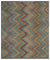 Naturel Over Dyed Kandahar Rug 6'8'' x 8'0'' ft 202 x 245 cm