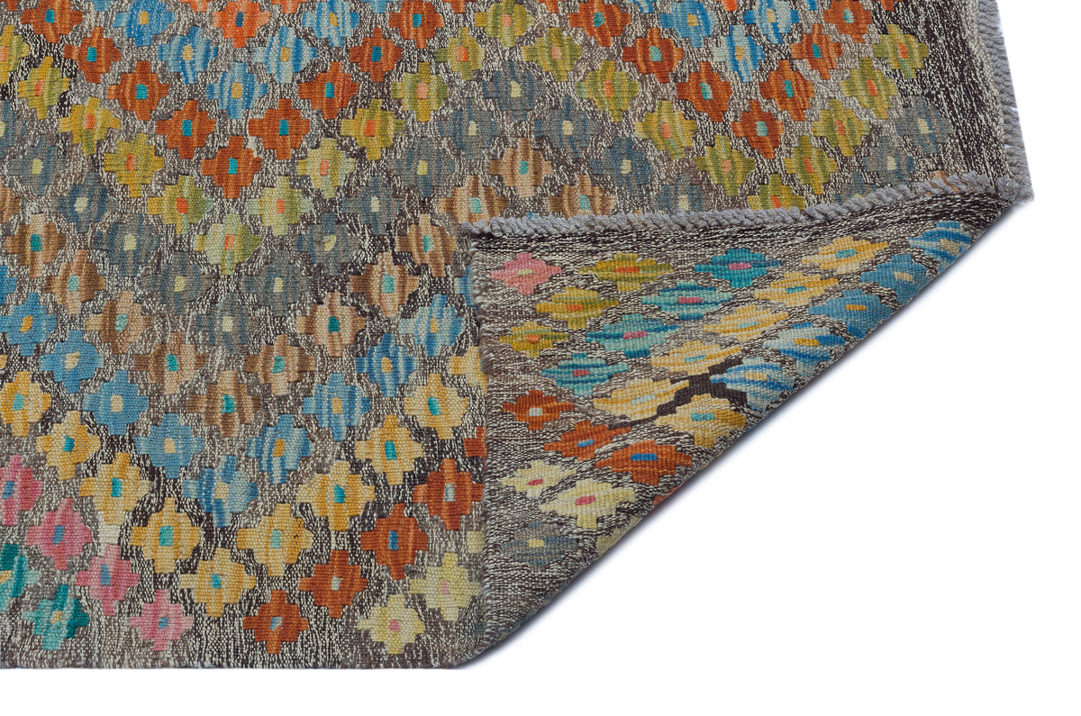 Naturel Over Dyed Kandahar Rug 6&#39;8&#39;&#39; x 8&#39;0&#39;&#39; ft 202 x 245 cm