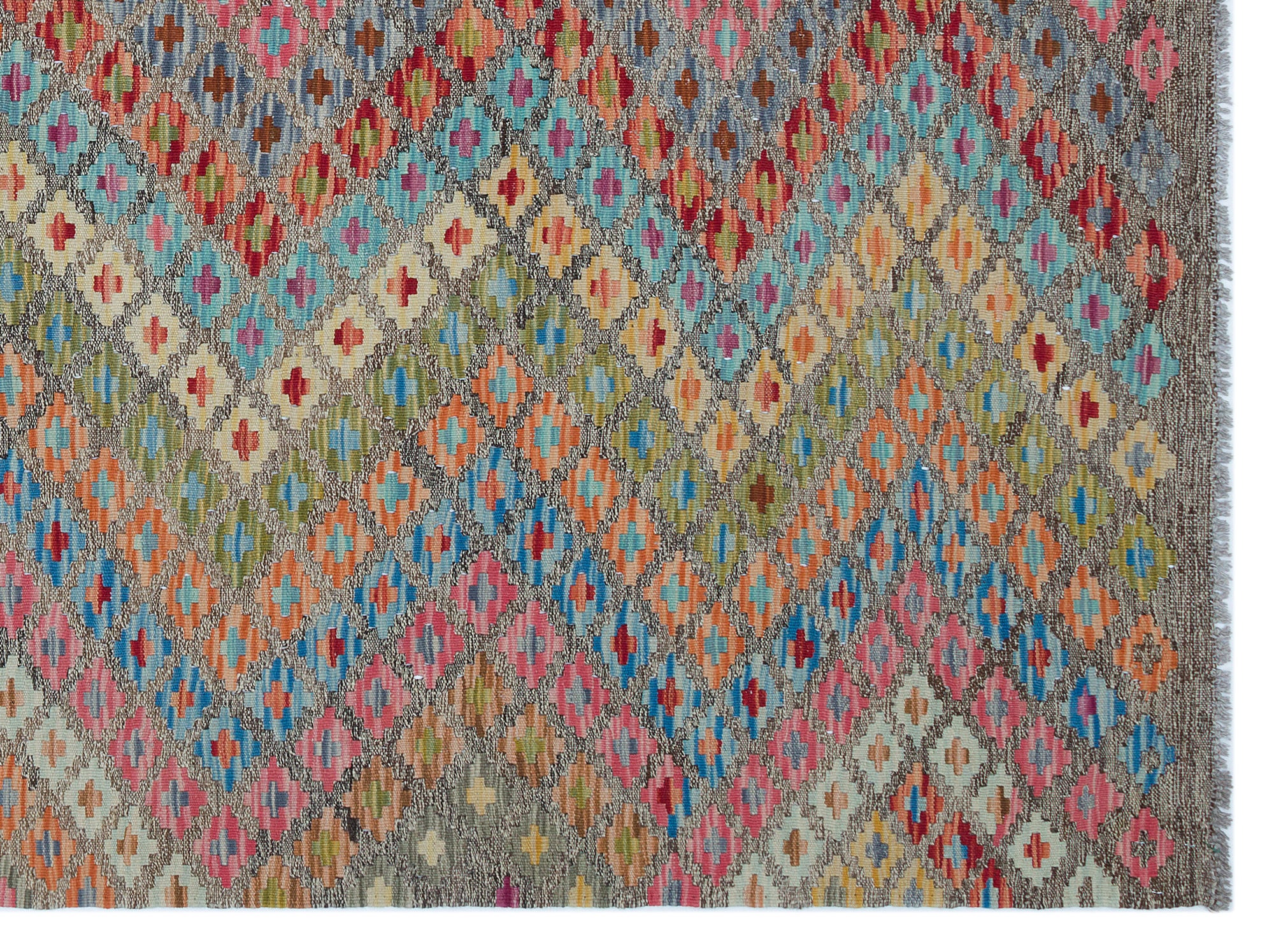 Naturel Over Dyed Kandahar Rug 6'2'' x 8'0'' ft 188 x 244 cm
