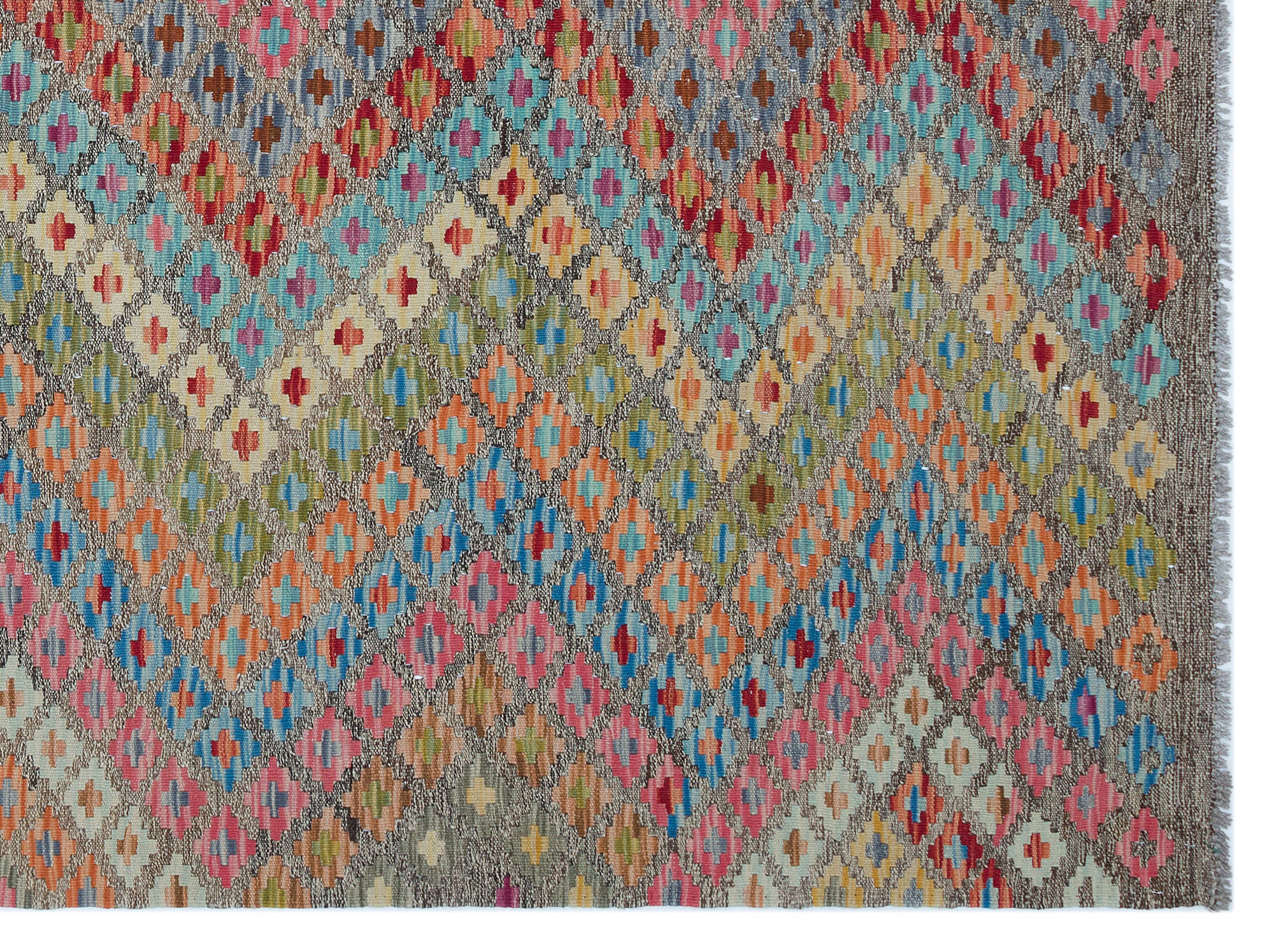 Naturel Over Dyed Kandahar Rug 6'2'' x 8'0'' ft 188 x 244 cm