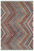 Naturel Over Dyed Kandahar Rug 5'8'' x 8'5'' ft 172 x 256 cm