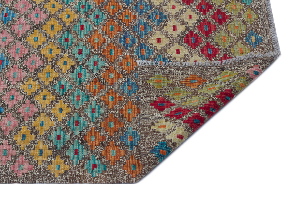 Naturel Over Dyed Kandahar Rug 6&#39;0&#39;&#39; x 7&#39;11&#39;&#39; ft 183 x 242 cm